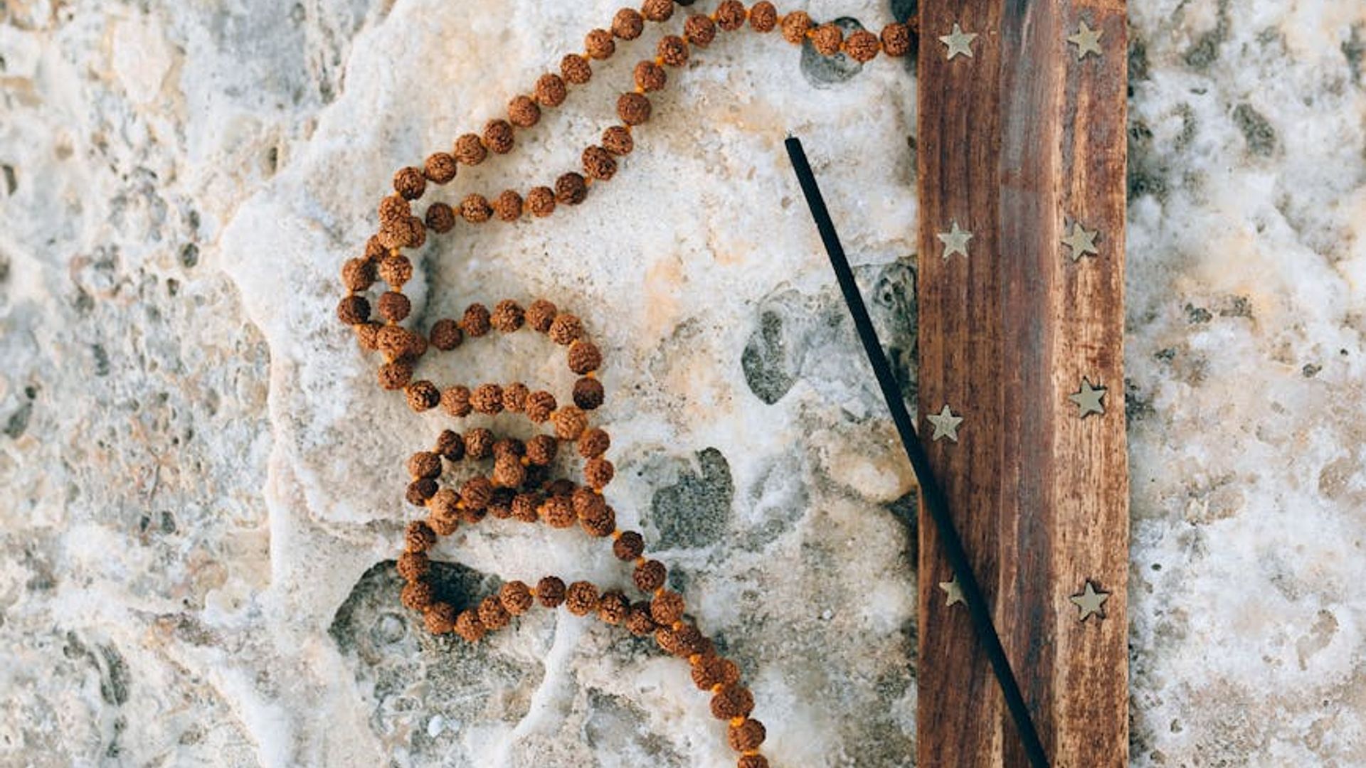 Calm and serene background for a yoga practice.